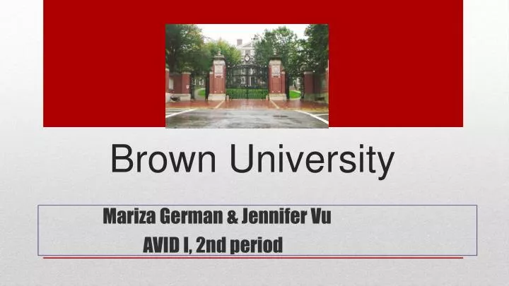 brown university