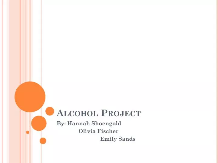 alcohol project