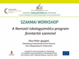a nemzeti iskolagy m lcs program fenntart i szemmel
