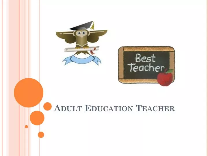 adult education teacher