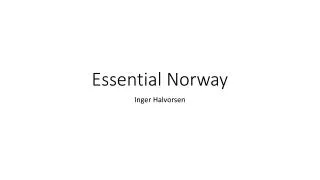Essential Norway