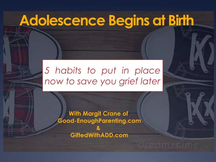 adolescence begins at birth