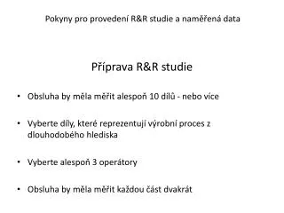 p prava r r studie