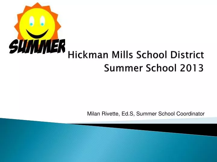 hickman mills school district summer school 2013