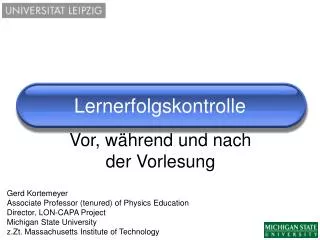 lernerfolgskontrolle