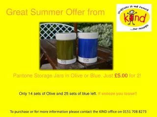 Great Summer Offer from