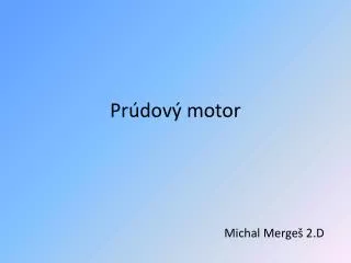 pr dov motor