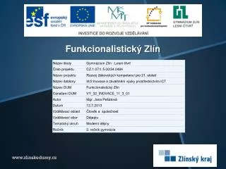 funkcionalistick zl n
