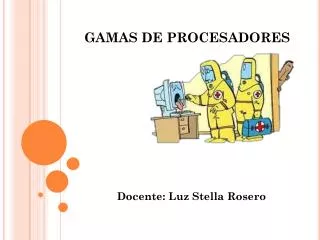 gamas de procesadores
