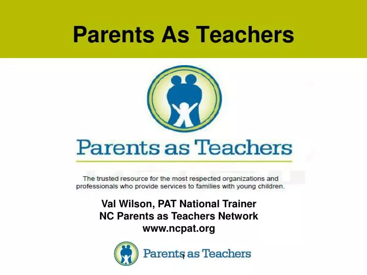 parents as teachers