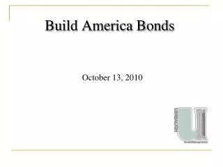 Build America Bonds