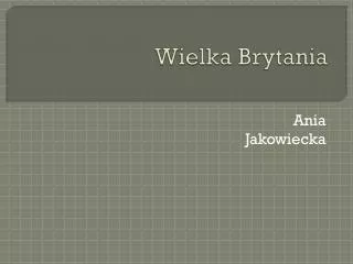 wielka brytania