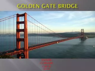 golden gate bridge