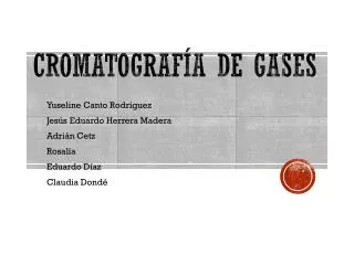 cromatograf a de gases