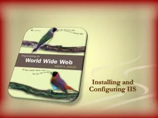 Installing and Configuring IIS