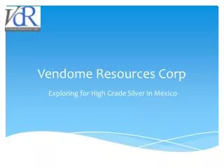 Vendome Resources Corp