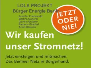 lola projekt b rger energie berlin