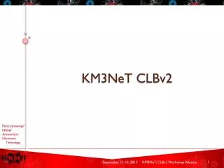 KM3NeT CLBv2