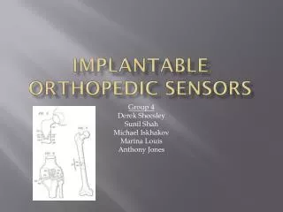 Implantable Orthopedic Sensors