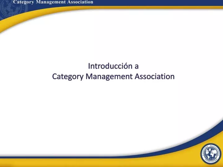 introducci n a category management association