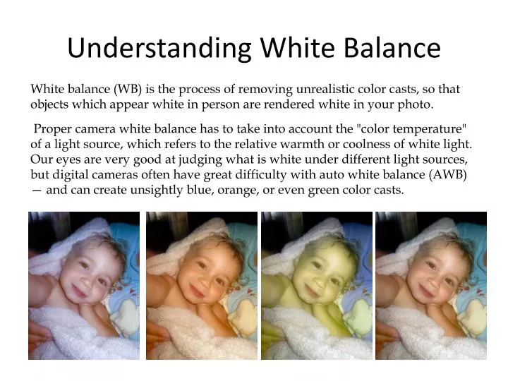 understanding white balance