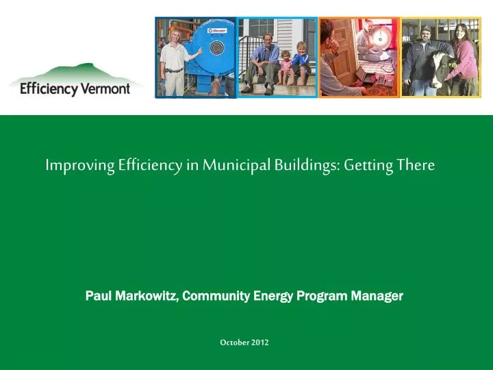 improving efficiency in municipal buildings getting there