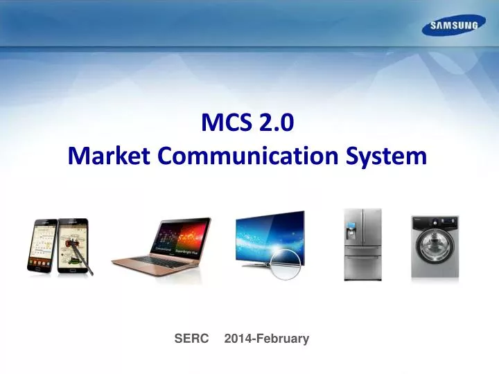 mcs 2 0 market communication system