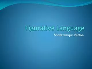 figurative language