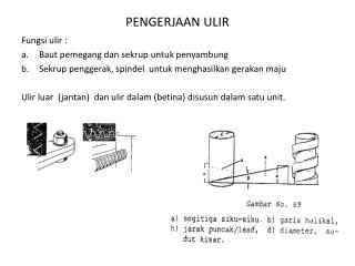 PENGERJAAN ULIR