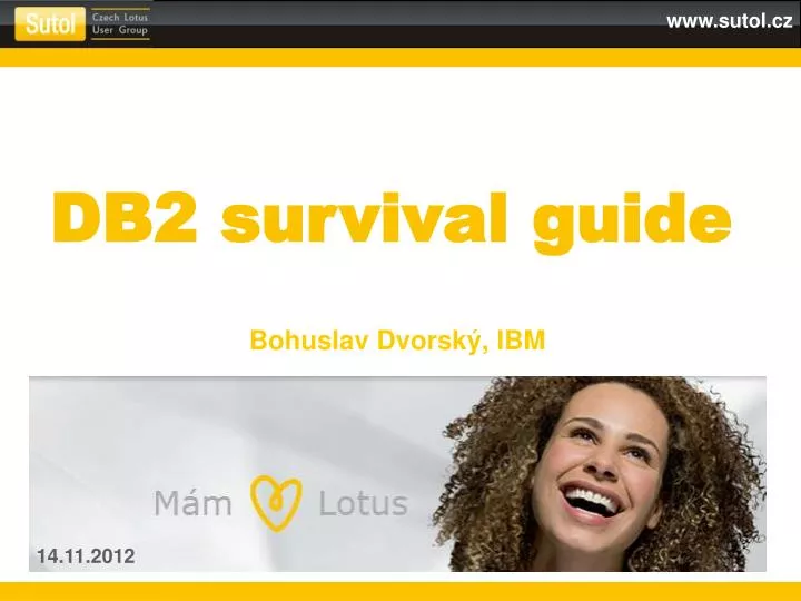 db2 survival guide