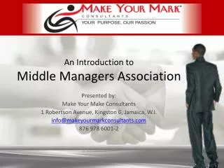 An Introduction to Middle Managers Association