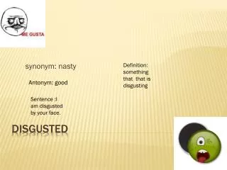 synonym nasty