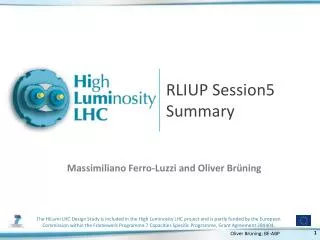 RLIUP Session5 Summary