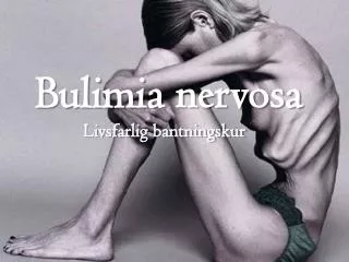 bulimia nervosa