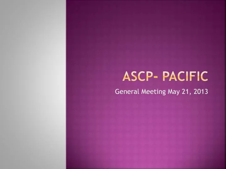 ascp pacific