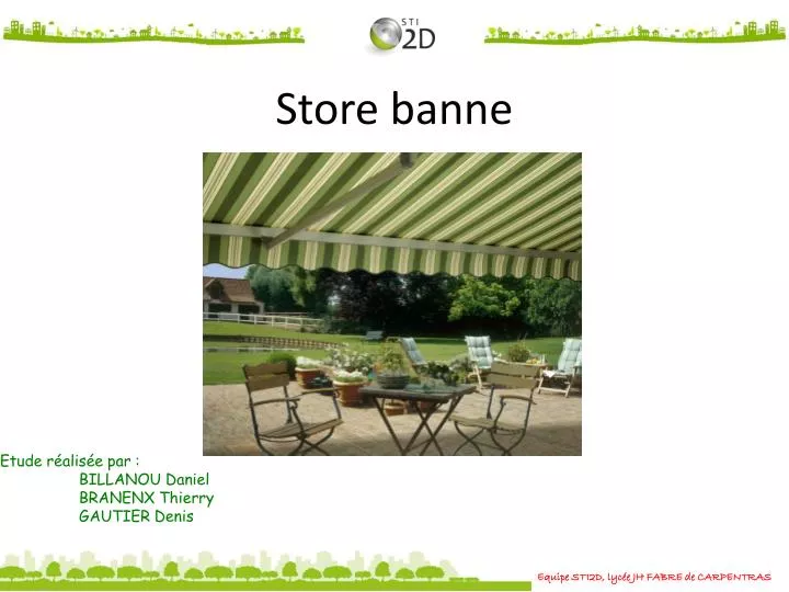 store banne