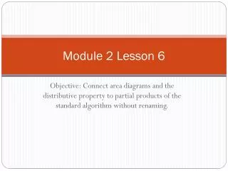 module 2 lesson 6