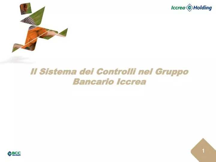 il sistema dei controlli nel gruppo bancario iccrea