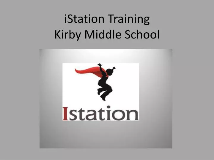 istation training kirby middle school