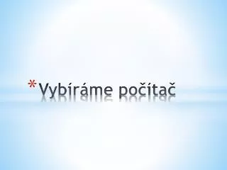 vyb r me po ta