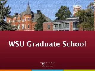 WSU Graduate School