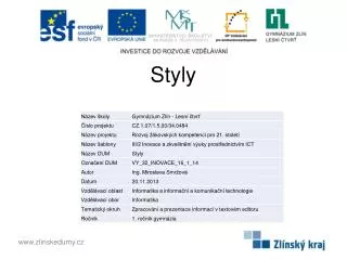 styly