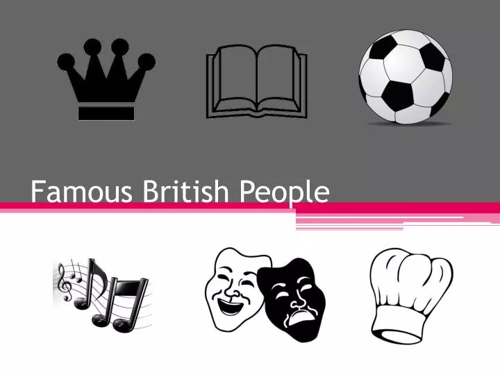 famous british people