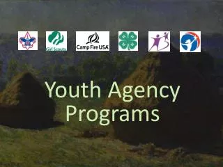 Youth Agency Programs