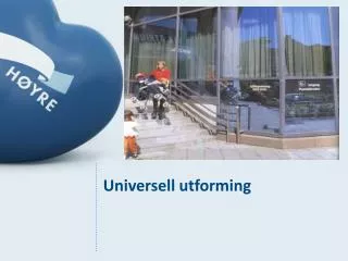 Universell utforming