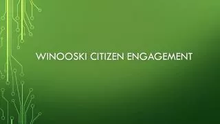 Winooski citizen engagement