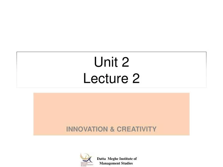 unit 2 lecture 2