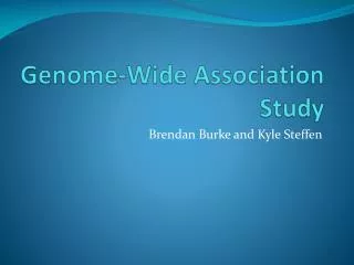 Genome-Wide Association Study