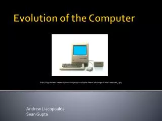 Evolution of the Computer