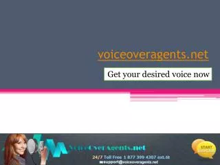 Voice Over Agents